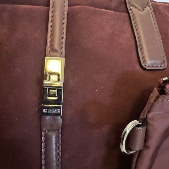 MZ Wallace Astor Satchel Wine Nubuck - Picture 6 of 11